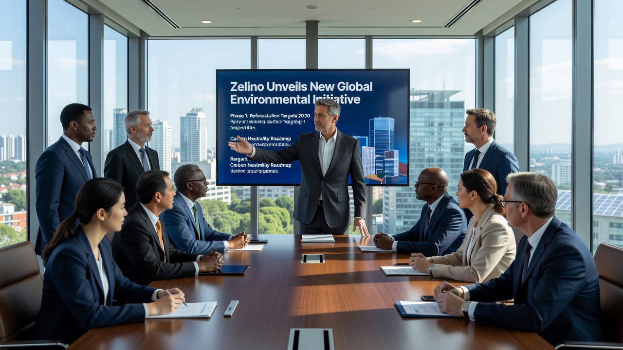 Zelino Unveils New Global Environmental Initiative